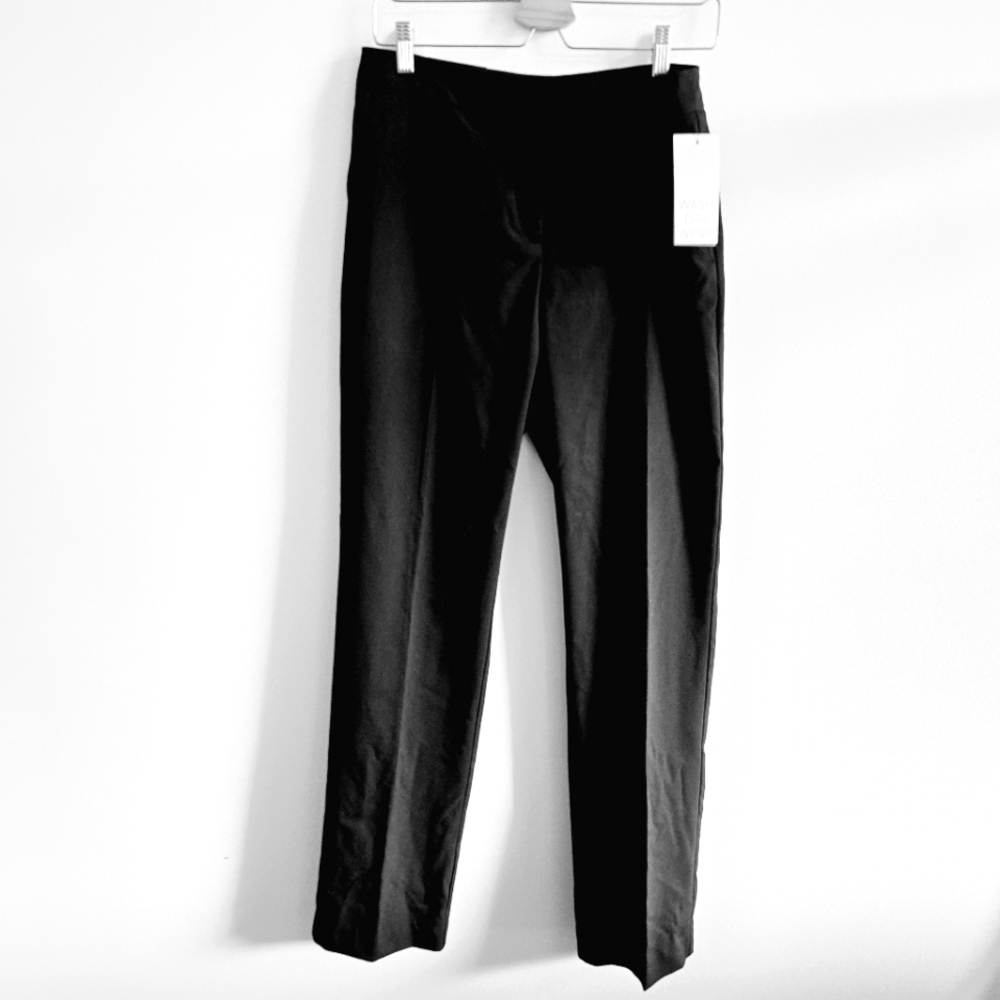 JONES NEW YORK | US 8 Sydney straight leg trouser pants | black